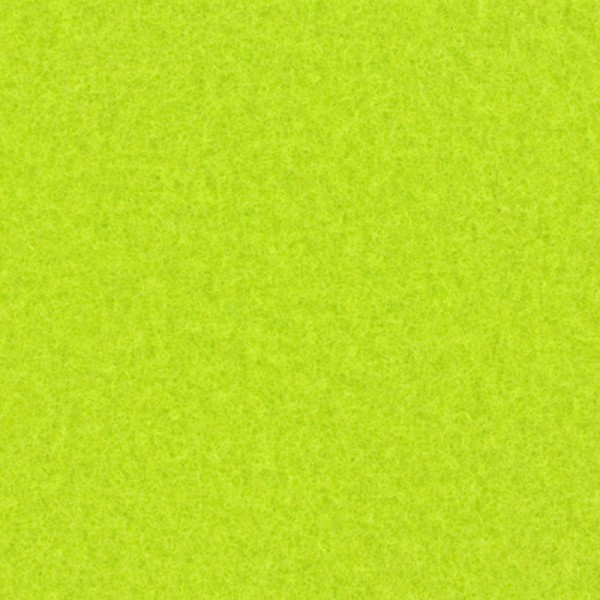 Messeteppich Flachfilz B1 mit Folienabdeckung citronella gelbgrün