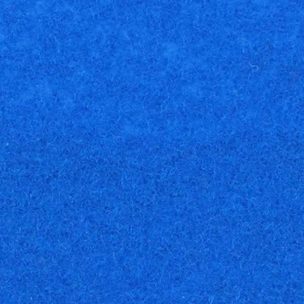 Messeteppich Flachfilz B1 mit Folienabdeckung hellblau