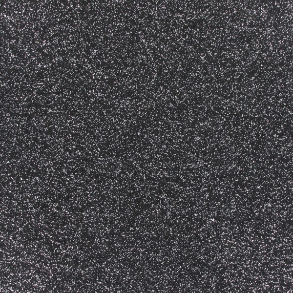 Glitzer Effekt Teppichboden - Expoglitter 0910 schwarz silber