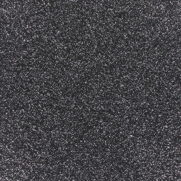 Glitzer Effekt Teppichboden - Expoglitter 0910 schwarz silber