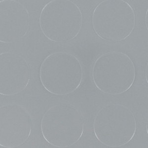 PVC B1 Kreisstruktur Punkte grau