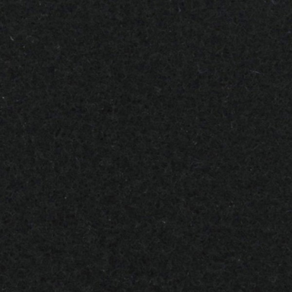 Messeteppich Flachfilz B1 mit Folienabdeckung schwarz