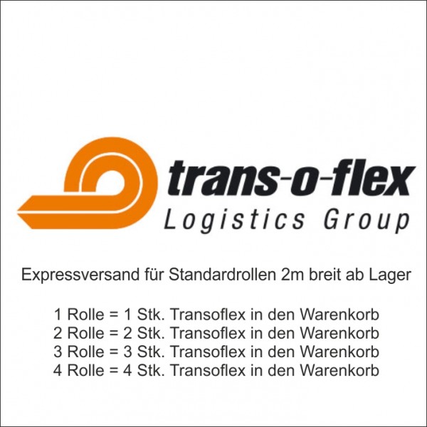 Transoflex Express Next Day Garantie Aufpreis je Rolle